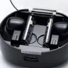 Blue and white packaging box true wireless headphones, high-definition stereo sound, lightweight and portable, suitable for sports calls, wireless Bluetooth headphones Application Scenario
